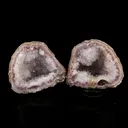 Amethyst Sparkling Crystals Geode in two Half's Natural Mineral Specimen - image 1