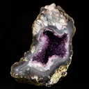 Amethyst Sparkling Crystals Geode in two Half's Natural Mineral Specimen - image 3