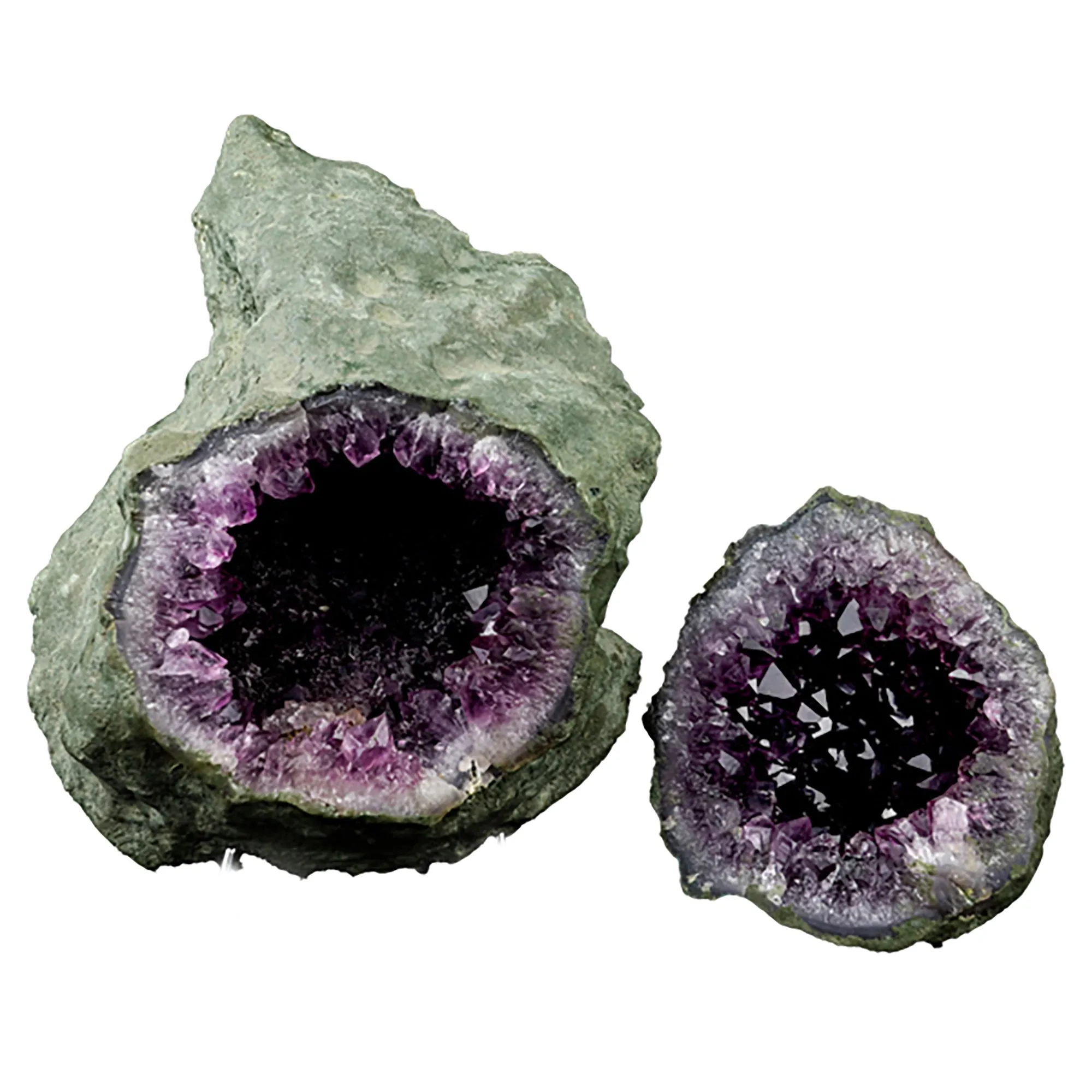 Amethyst Sparkling Crystals Geode Natural Mineral Specimen - image 2