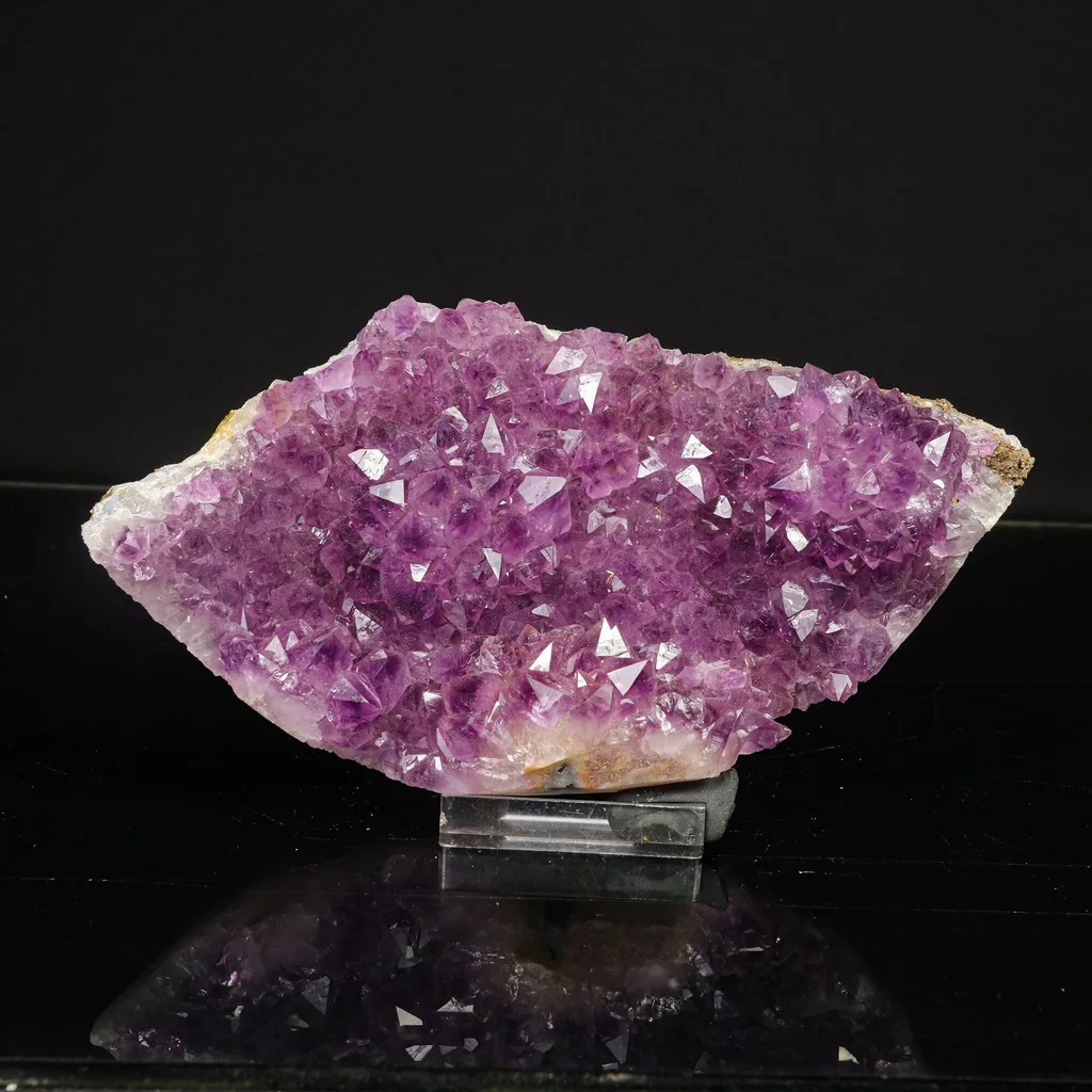 Amethyst Sparkling Crystals Natural Mineral Specimen image