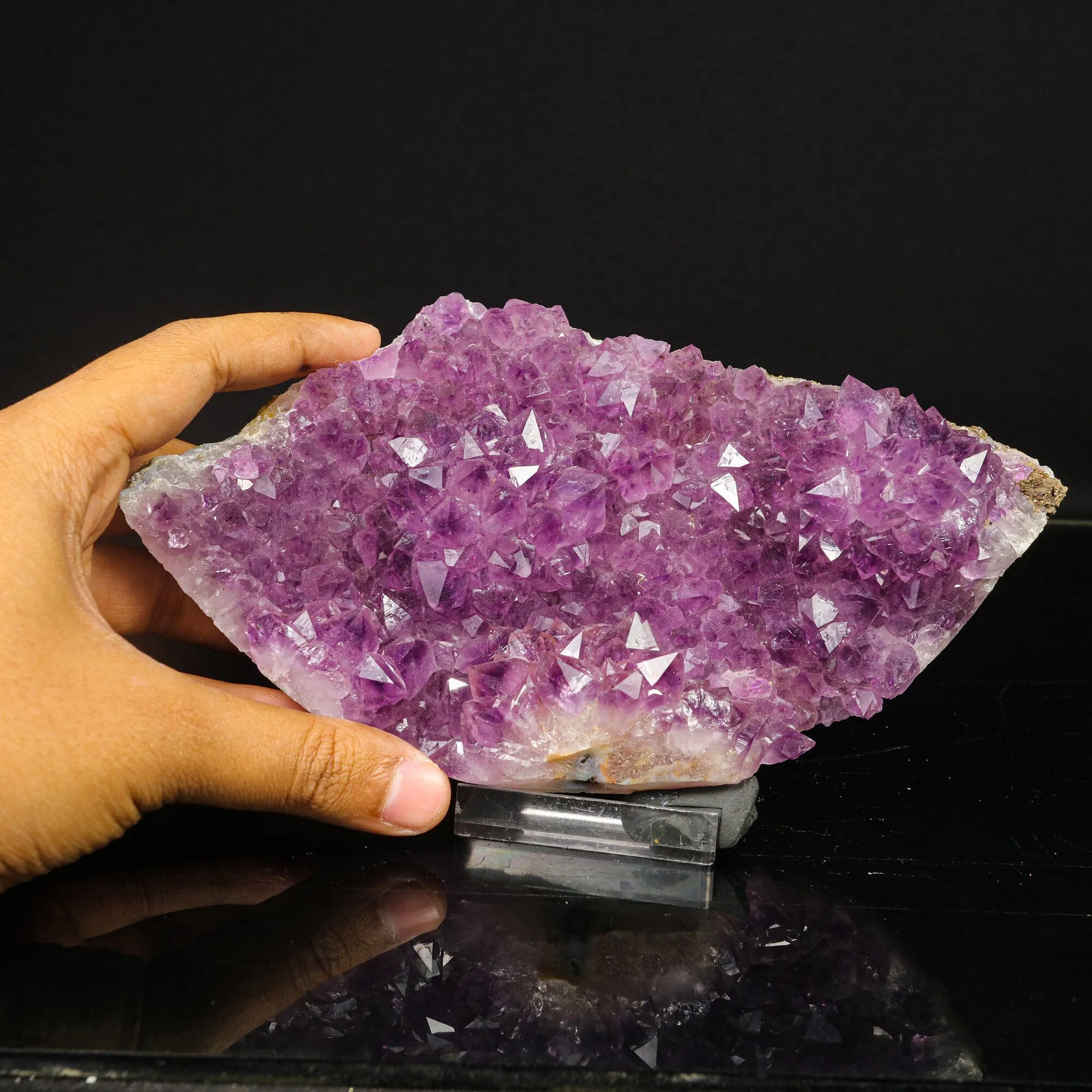 Amethyst Sparkling Crystals Natural Mineral Specimen - image 4