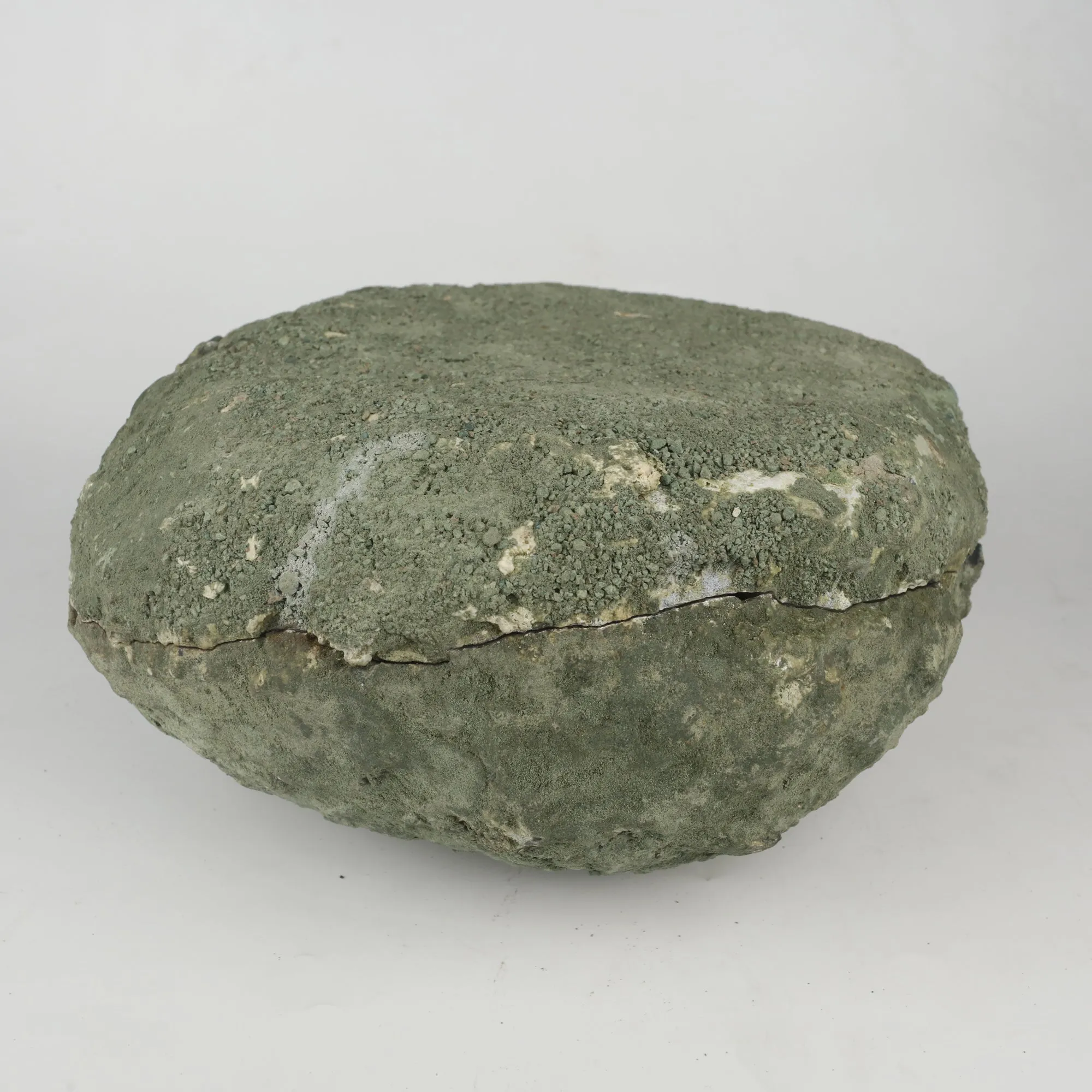 Amethyst Sparkling Crystals with Calcite Geode in two Halfs Natural Mineral Specimen - image 5