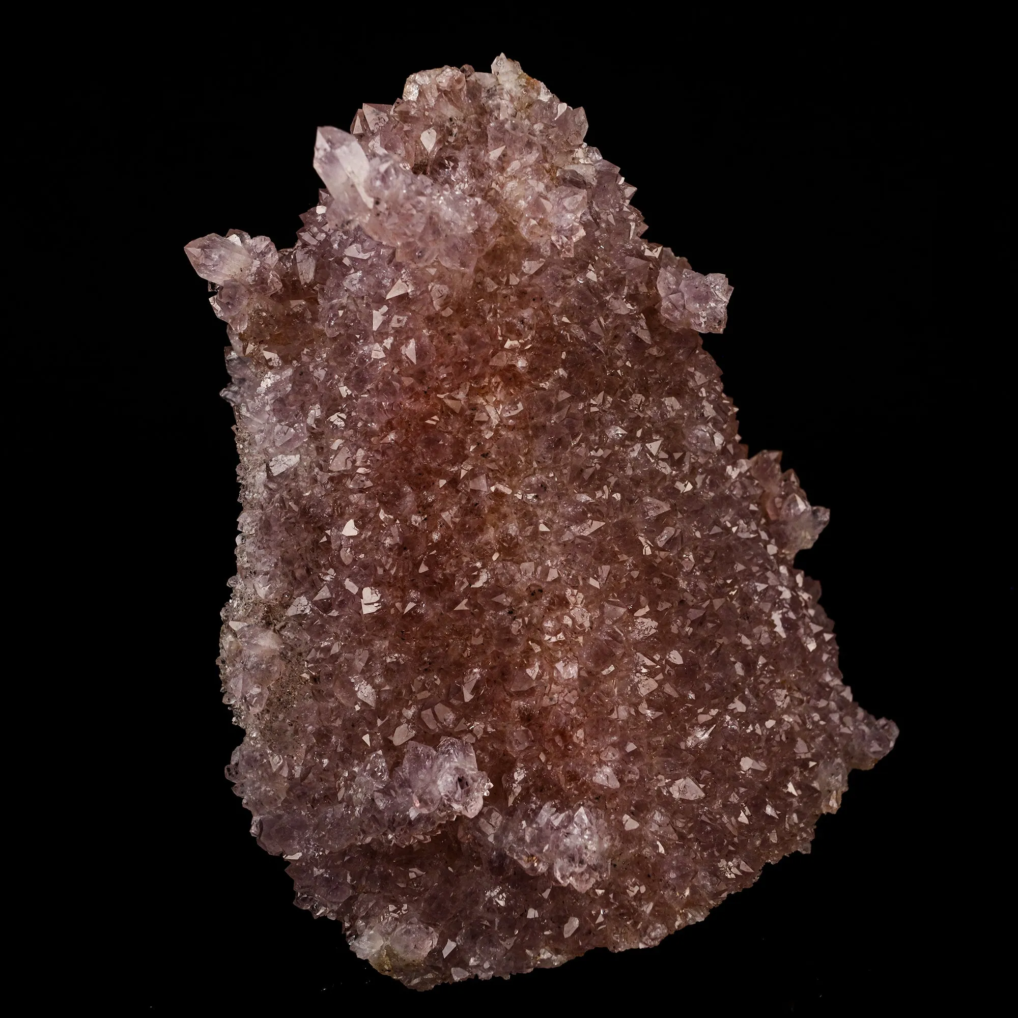 Amethyst Sparkling Crystals with Calcite Natural Mineral Specimen - image 3