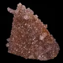 Amethyst Sparkling Crystals with Calcite Natural Mineral Specimen - image 1