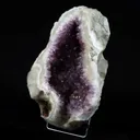 Amethyst Sparkling Geode (repaired) Natural Mineral Specimen - image 3
