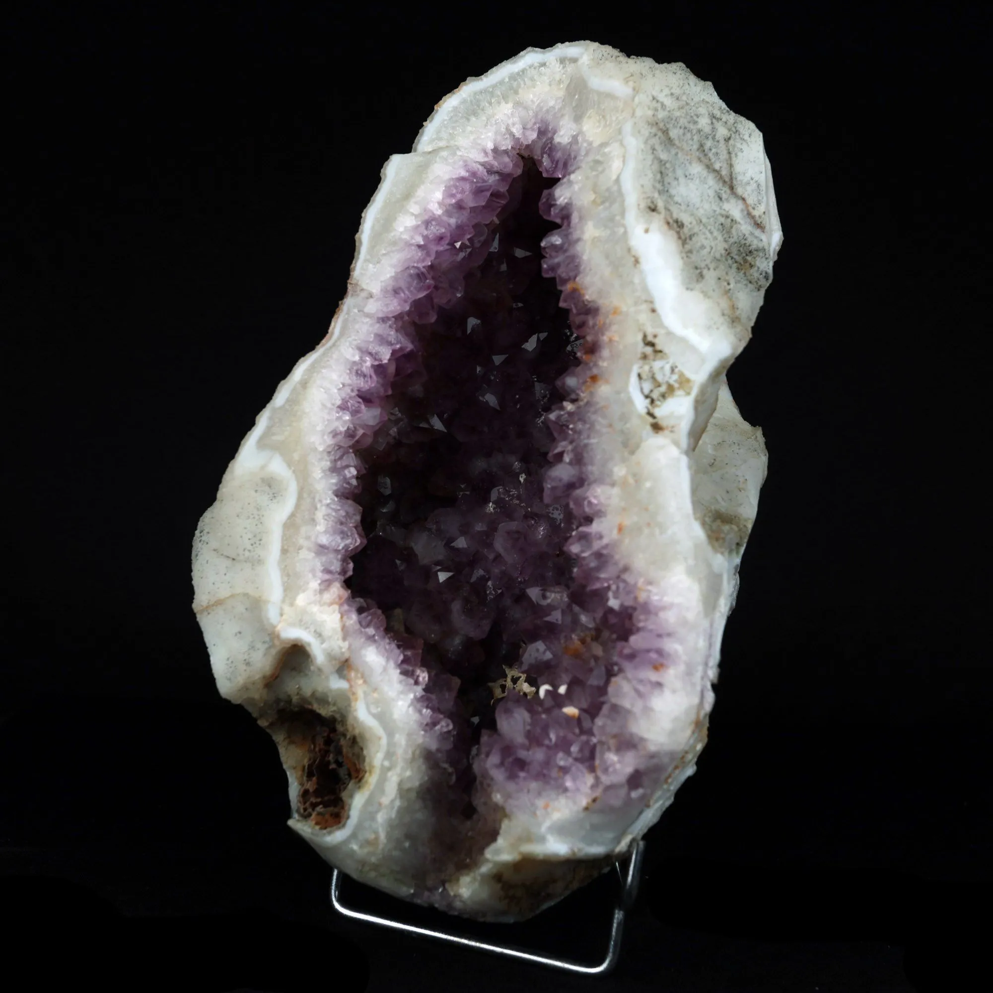 Amethyst Sparkling Geode (repaired) Natural Mineral Specimen - image 3