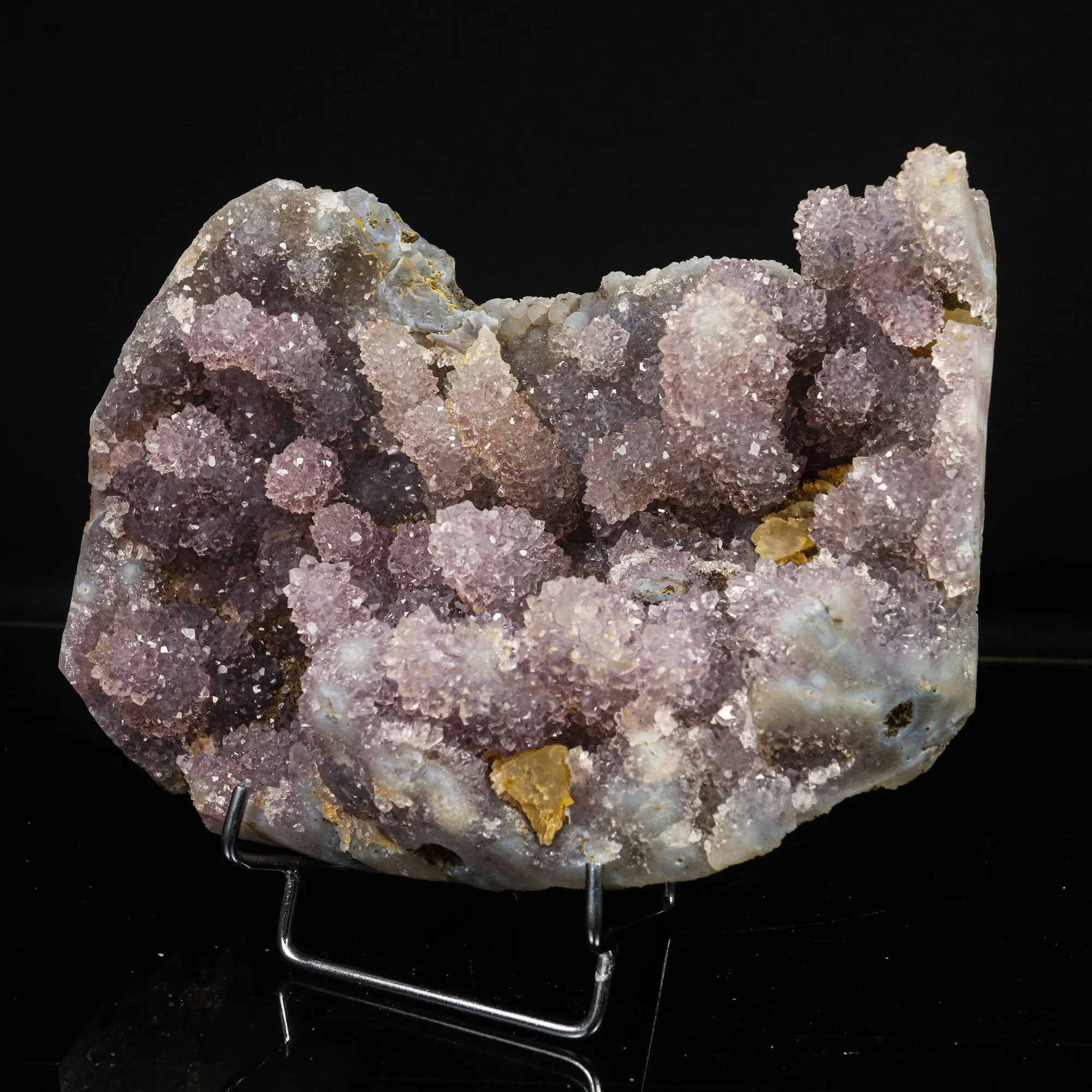 Amethyst Sparkling Stalactites Natural Mineral Specimen - image 3