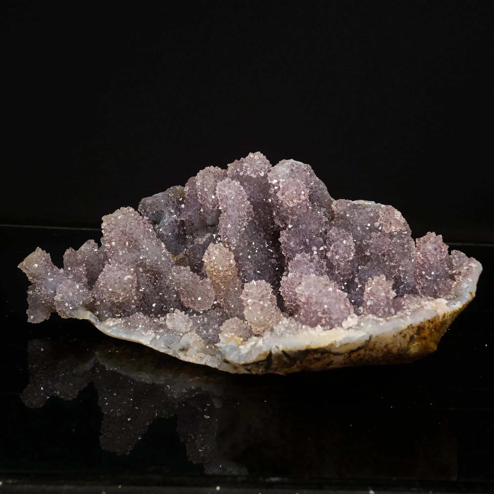 Amethyst Sparkling Stalactites Natural Mineral Specimen - image 6