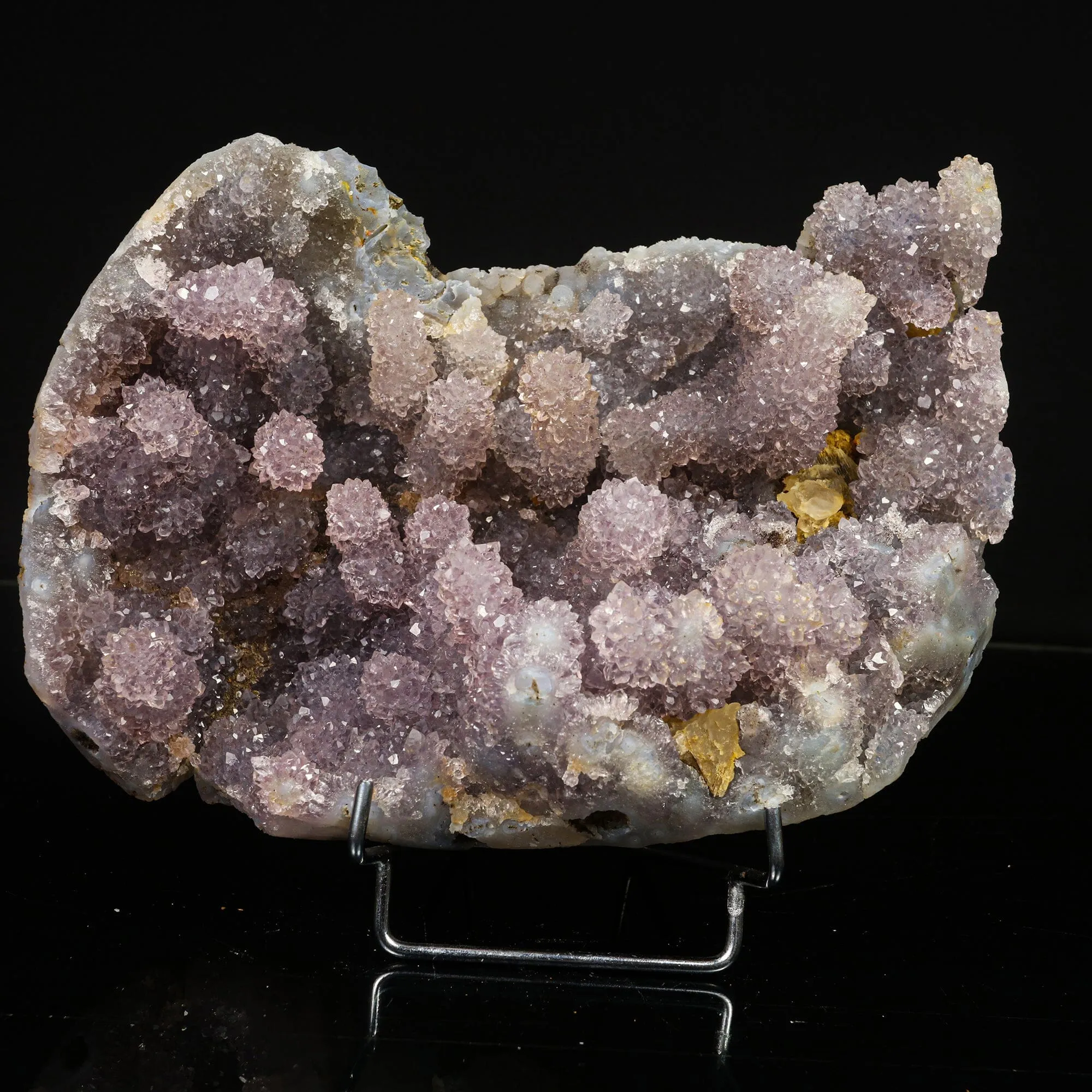 Amethyst Sparkling Stalactites Natural Mineral Specimen - image 1