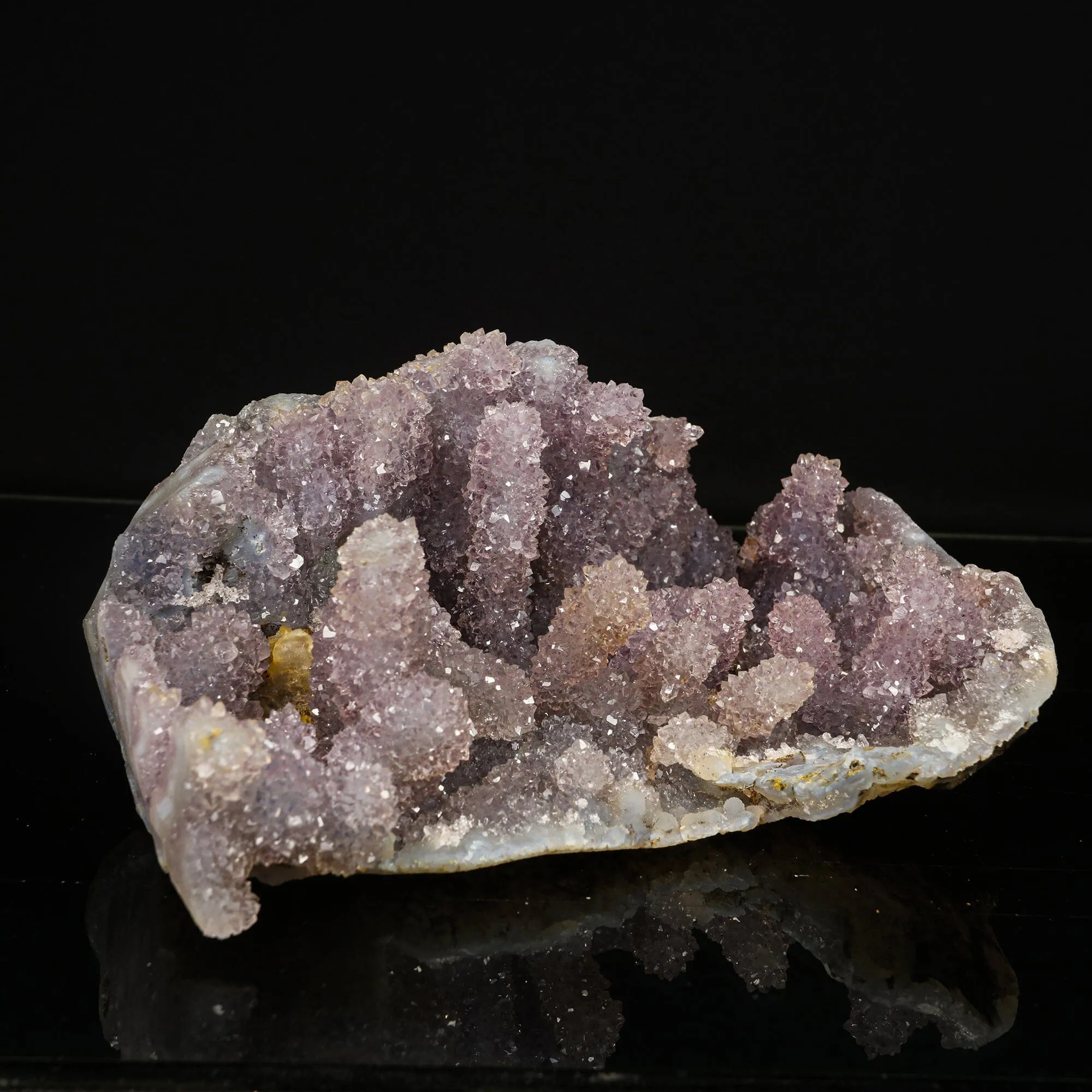 Amethyst Sparkling Stalactites Natural Mineral Specimen - image 5