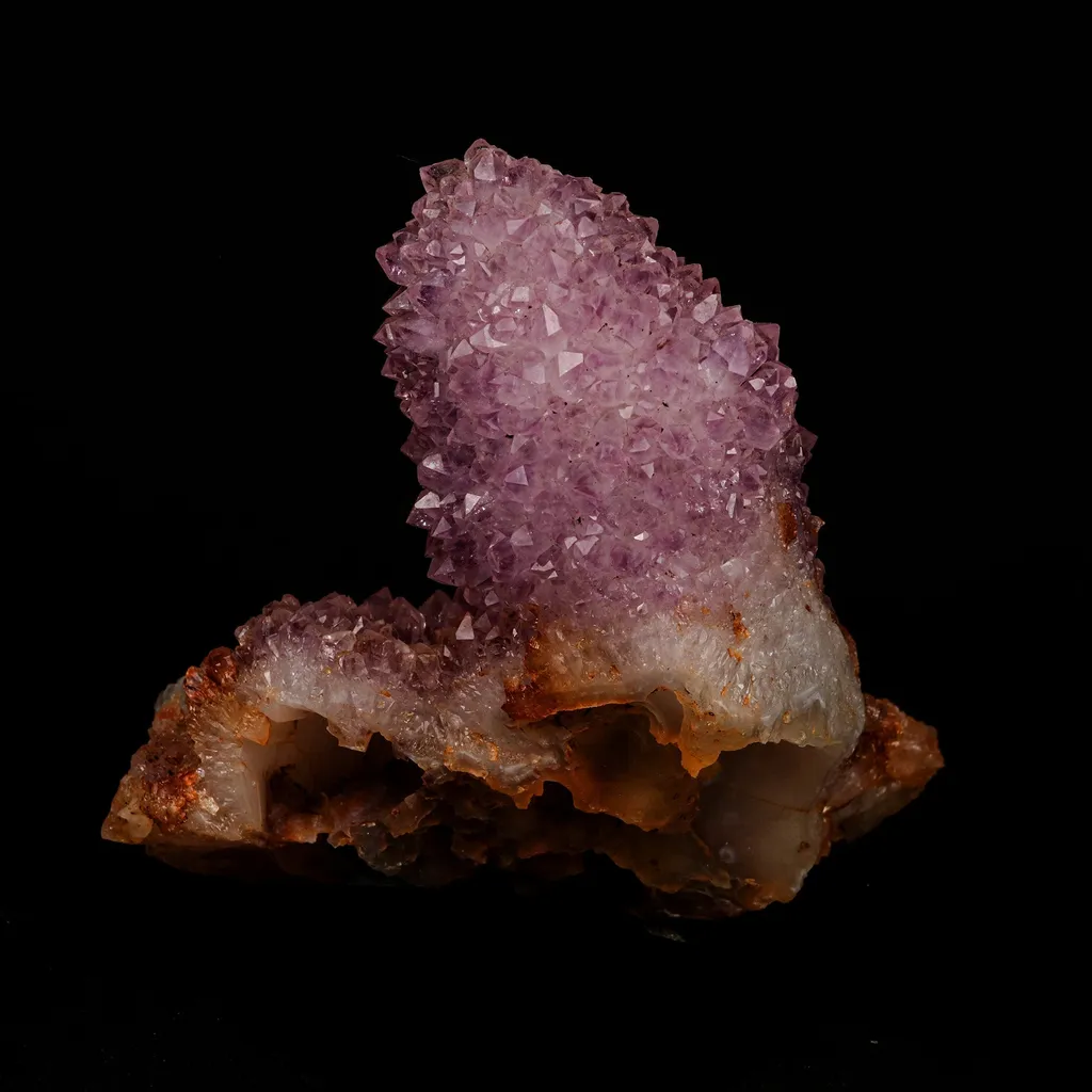 Amethyst Sparkling Twin Cactus Formation Natural Mineral Specimen - image 4