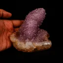 Amethyst Sparkling Twin Cactus Formation Natural Mineral Specimen - image 5