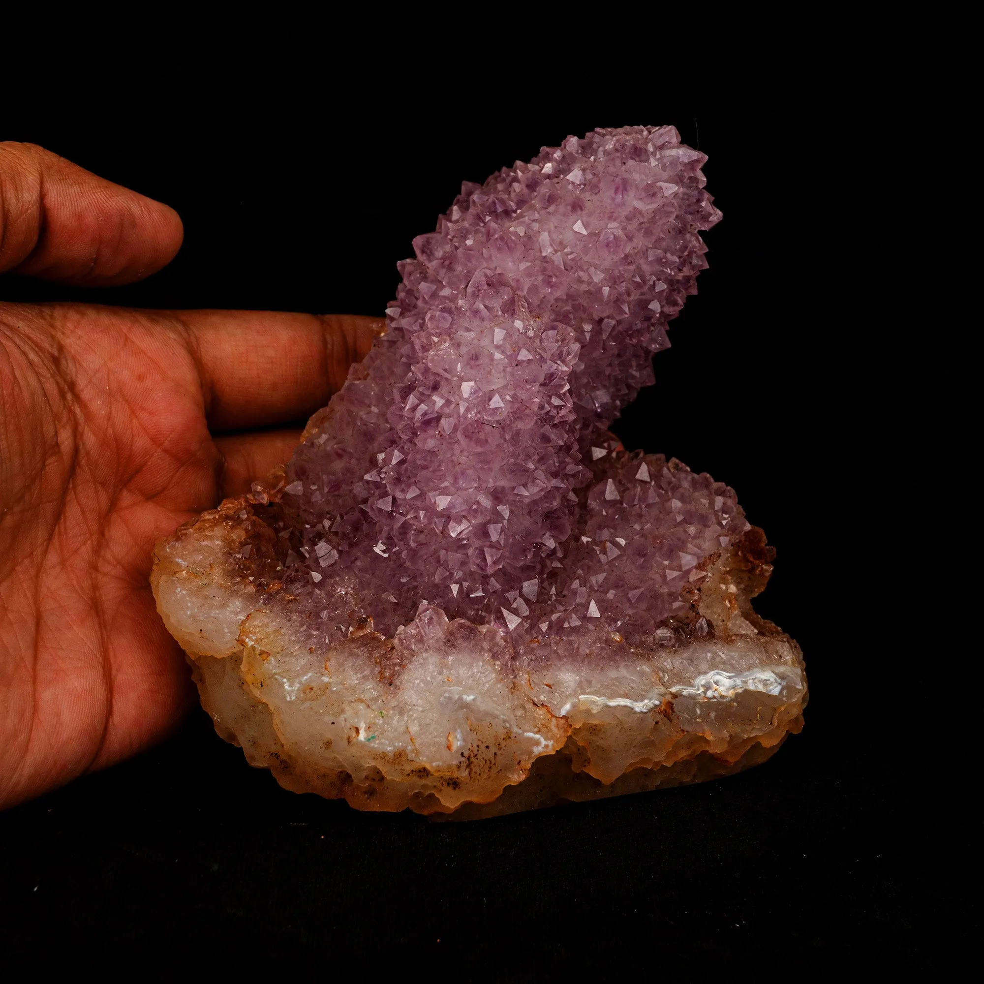 Amethyst Sparkling Twin Cactus Formation Natural Mineral Specimen - image 5