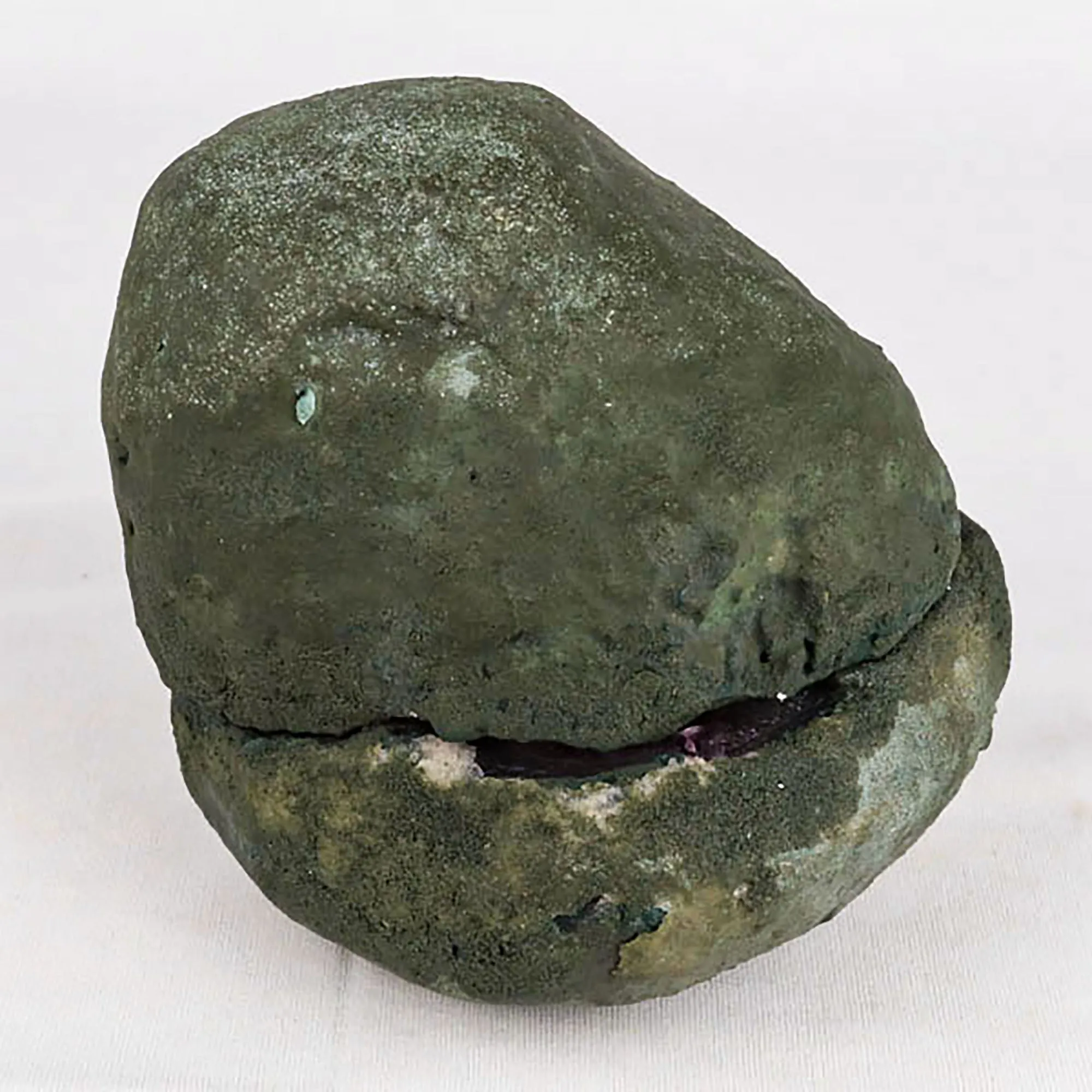 Amethyst Sprakling Crystals Geode in two Halfs Natural Mineral Specimen - image 3