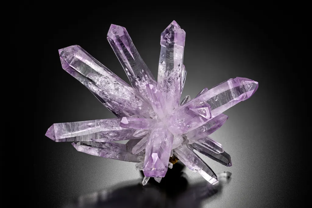 Amethyst starburst image