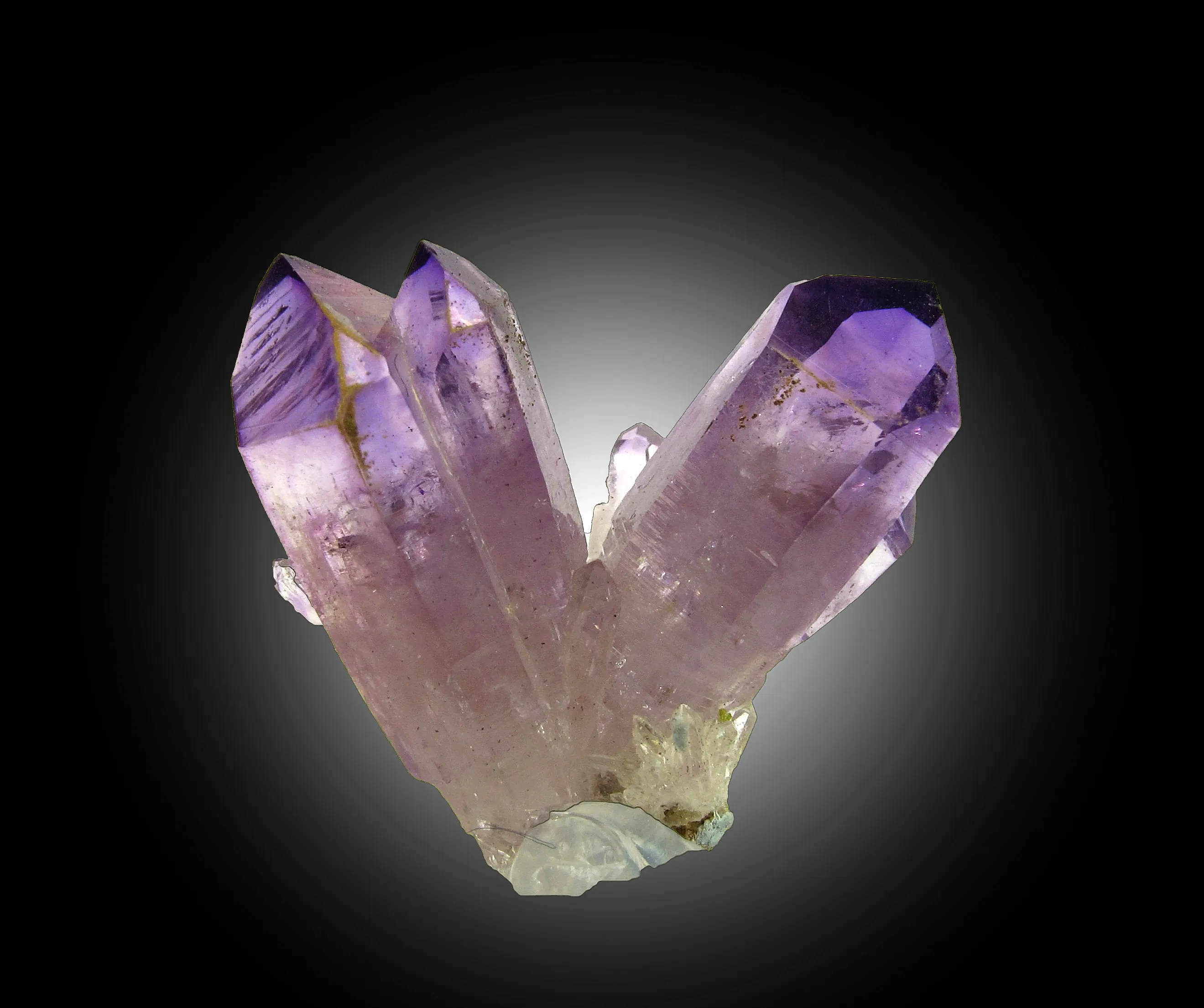 Amethyst with Epidote - image 3