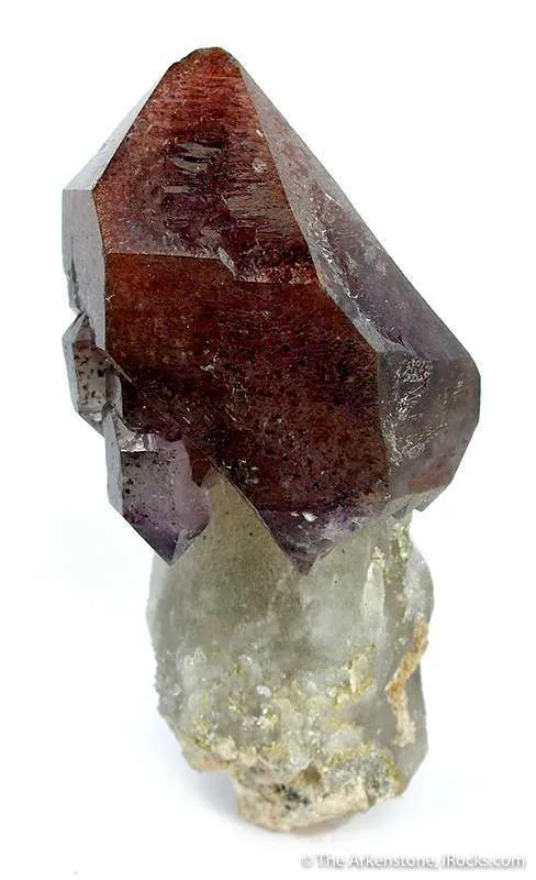 Amethyst With Geothite Inclusions - image 2