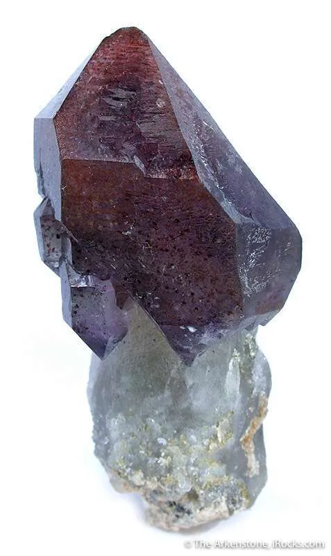 Amethyst With Geothite Inclusions - image 1