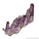 Amethyst with Hematite & Crocidolite inclusions - image 1