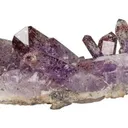 Amethyst with Hematite & Crocidolite inclusions - image 6
