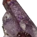 Amethyst with Hematite & Crocidolite inclusions - image 4