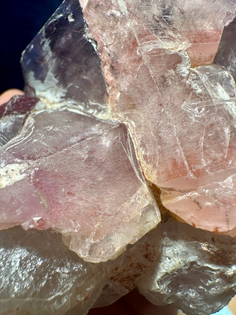 Amethyst with Hematite from Bamyan, Afghanistan - image 3