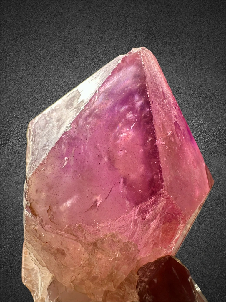 Amethyst with Hematite from Bamyan, Afghanistan - image 5