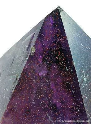 Amethyst With Hematite Inclusions - image 3