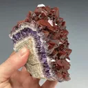 Amethyst with Hematite Inclusions - image 4