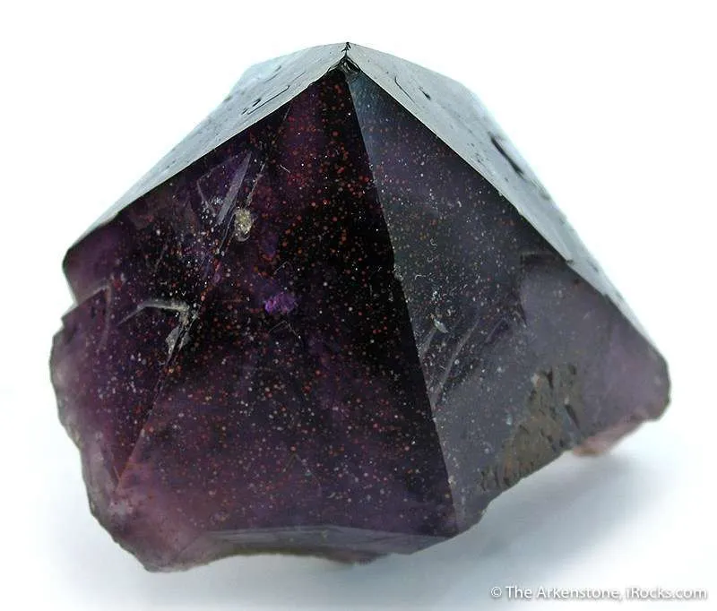 Amethyst With Hematite Inclusions - image 2