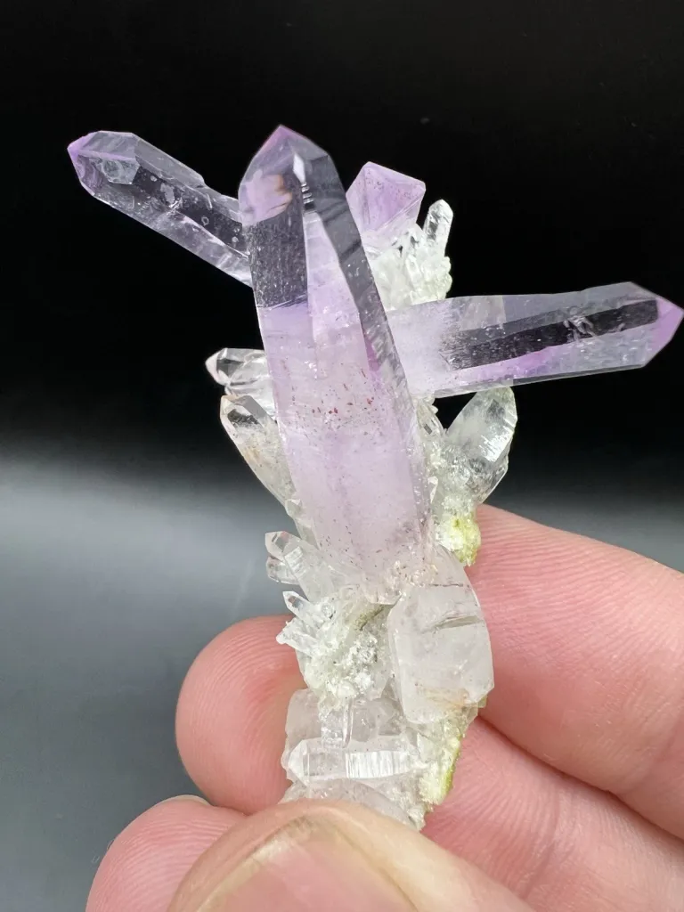 Amethyst with Hematite Inclusions from Mexico, Veracruz - 10104 image