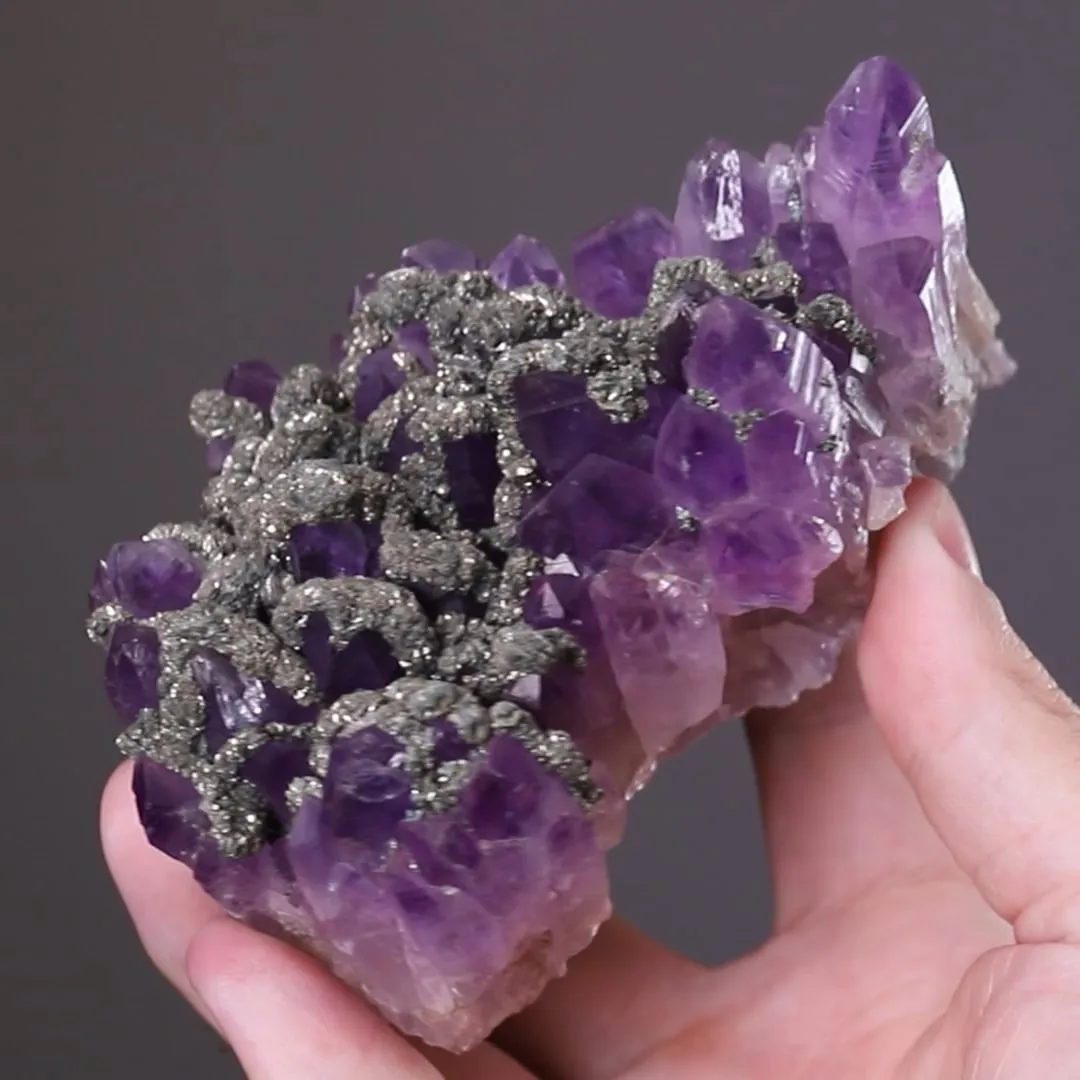 Amethyst with Marcasite - image 2
