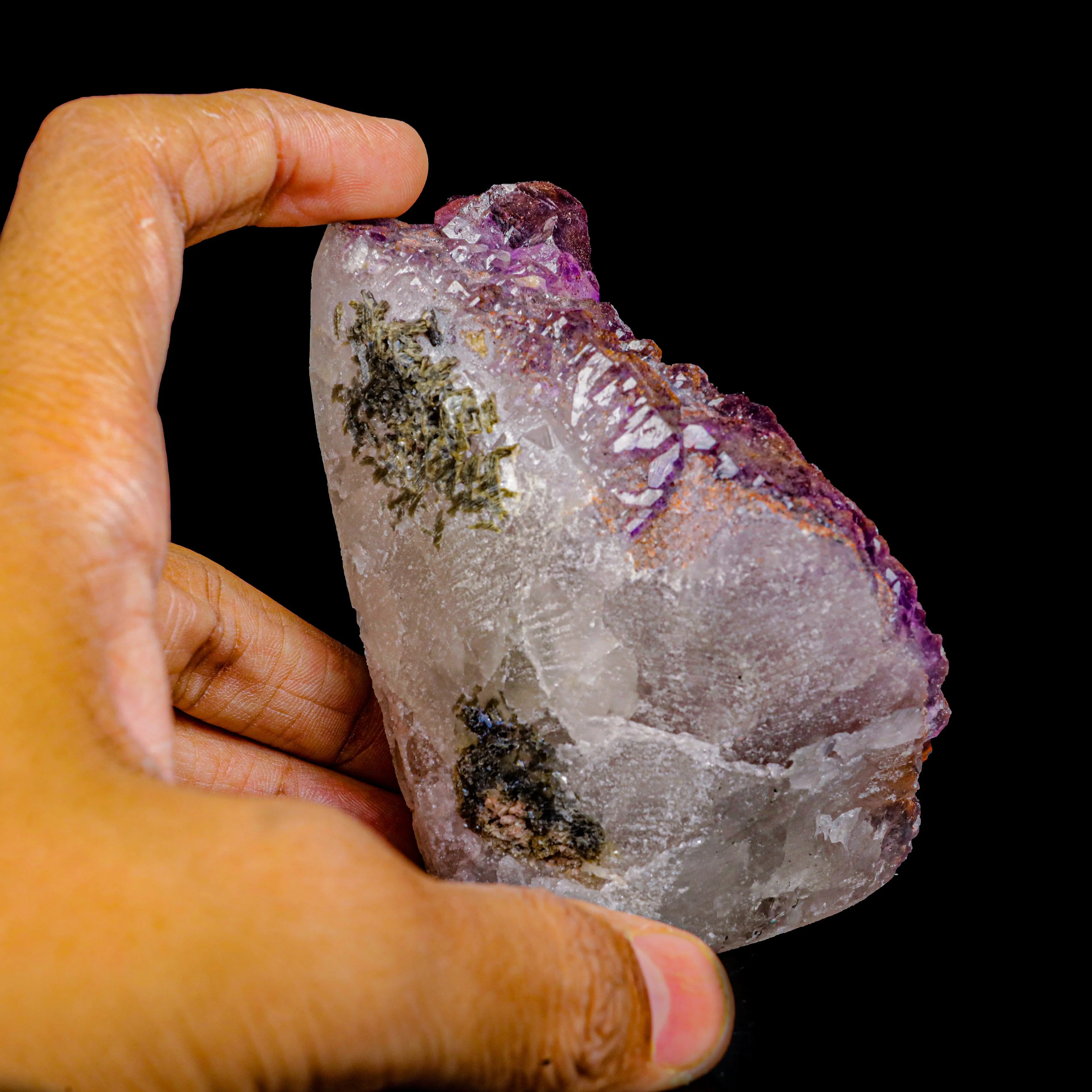 Amethyst with Mica Natural Mineral Specimen - image 6