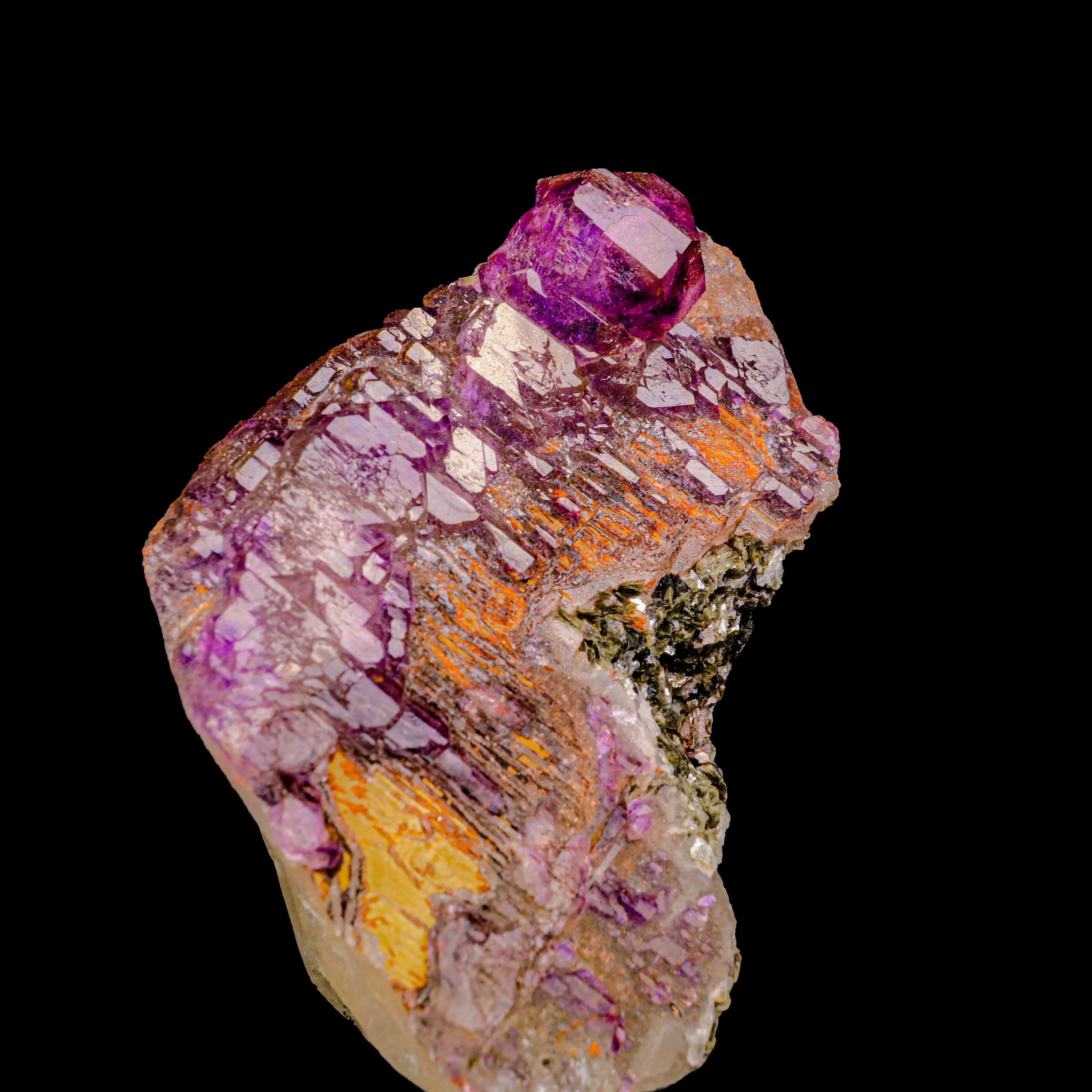 Amethyst with Mica Natural Mineral Specimen - image 5