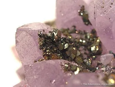 Amethyst With Pyrite - image 2