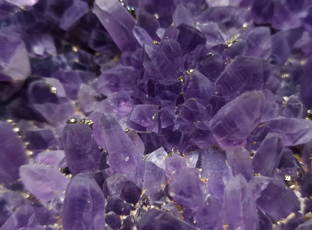 Amethyst with pyrite from Bulgaria - image 3
