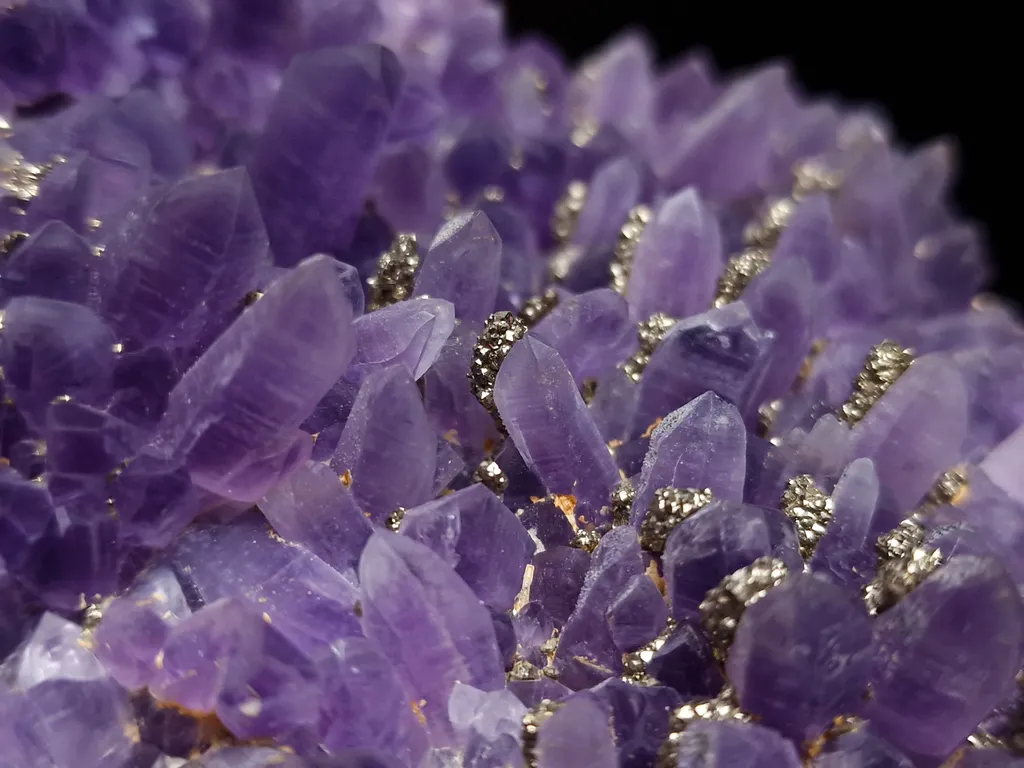Amethyst with pyrite from Bulgaria - image 2