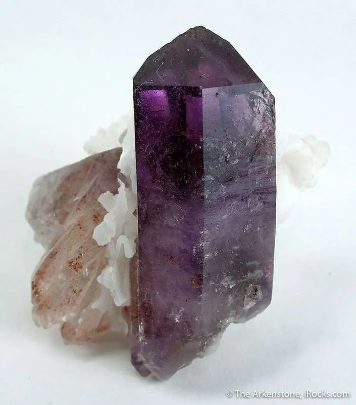 Amethyst With Quartz and Chalcedony image