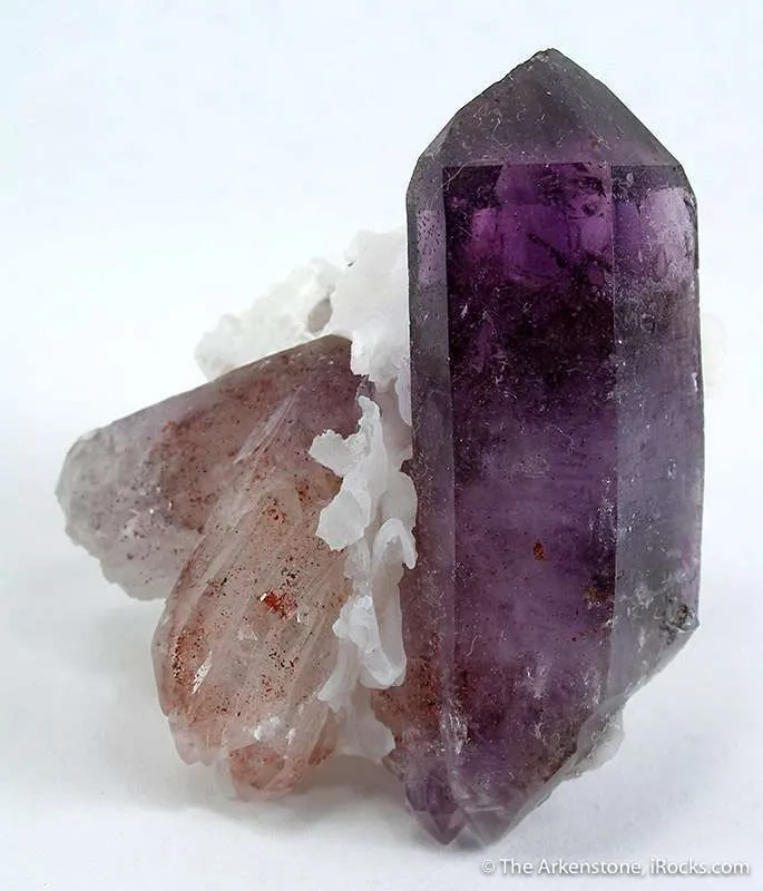 Amethyst With Quartz and Chalcedony - image 2