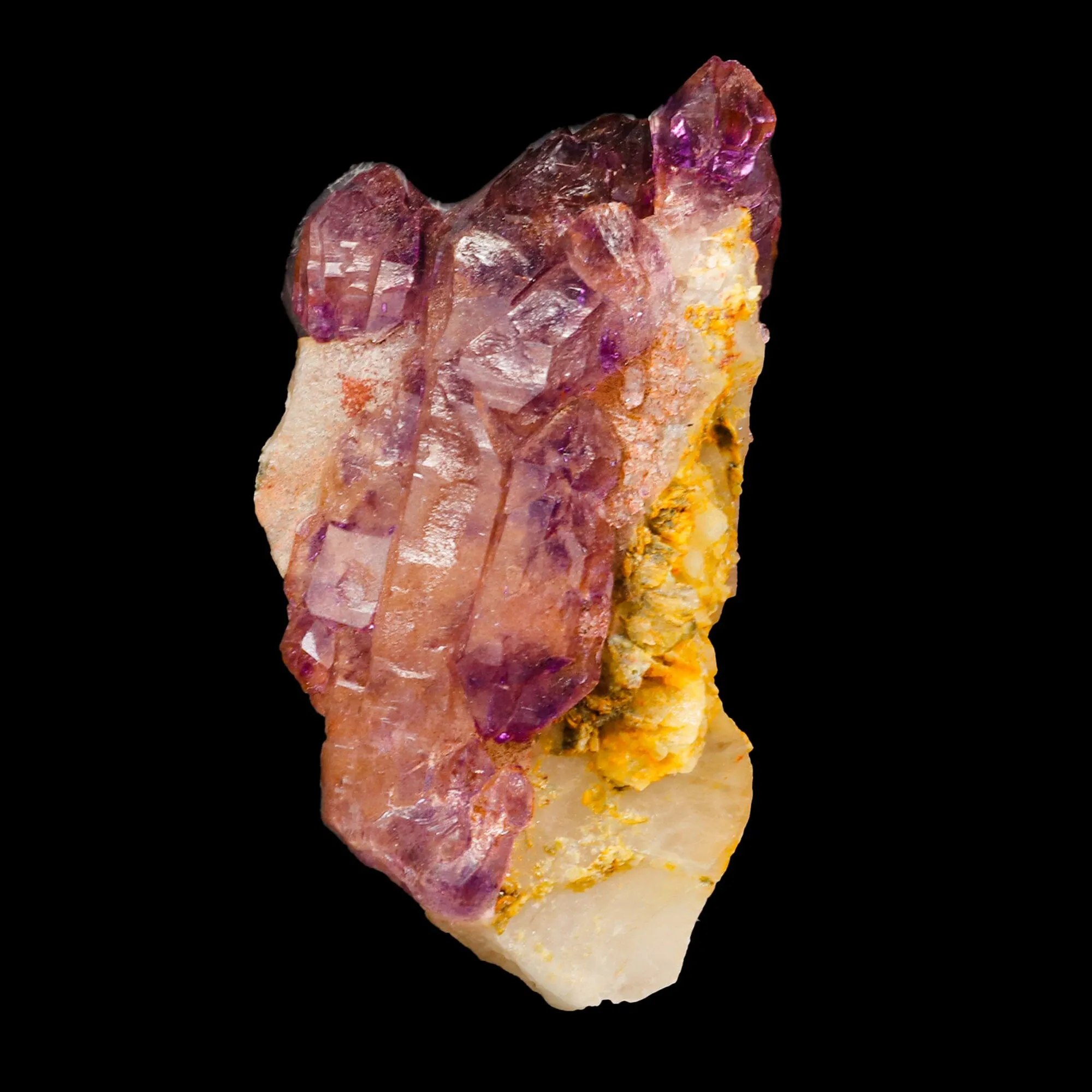 Amethyst With Quartz Natural Mineral Specimen - image 2