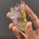 Amethyst With Quartz Natural Mineral Specimen - image 5