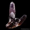 Amethyst with Quartz secondary growths - image 2