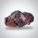 Amethyst with Red Hematite Cluster - image 1