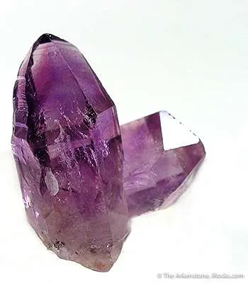 Amethyst With Water Bubble Inclusion image
