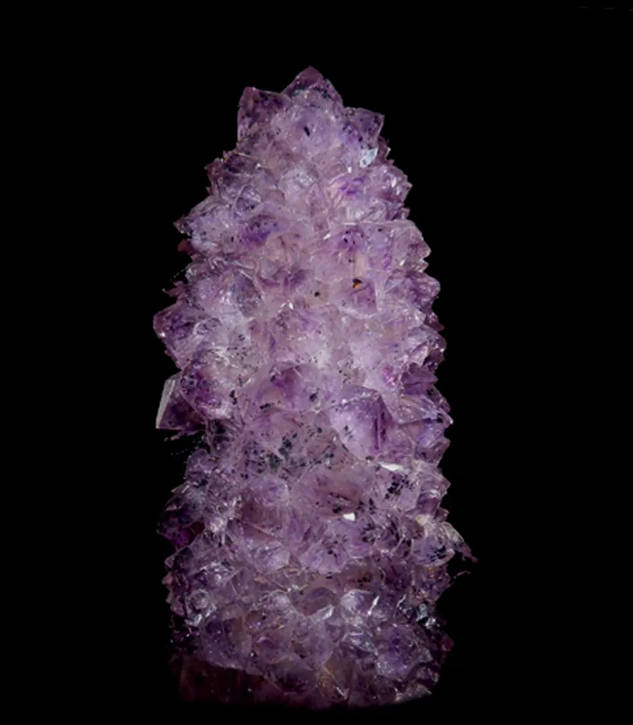 Améthyste , Chihuahua, Santa Eulalia Mining District, La Viga , Mexique image