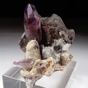 Amethyste with Hyalite Opal - image 3