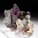Amethyste with Hyalite Opal - image 1
