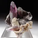 Amethyste with Hyalite Opal - image 2