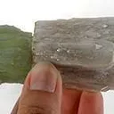 Amethystine Quartz Scepter on Hedenbergite-Included-Quartz - image 2