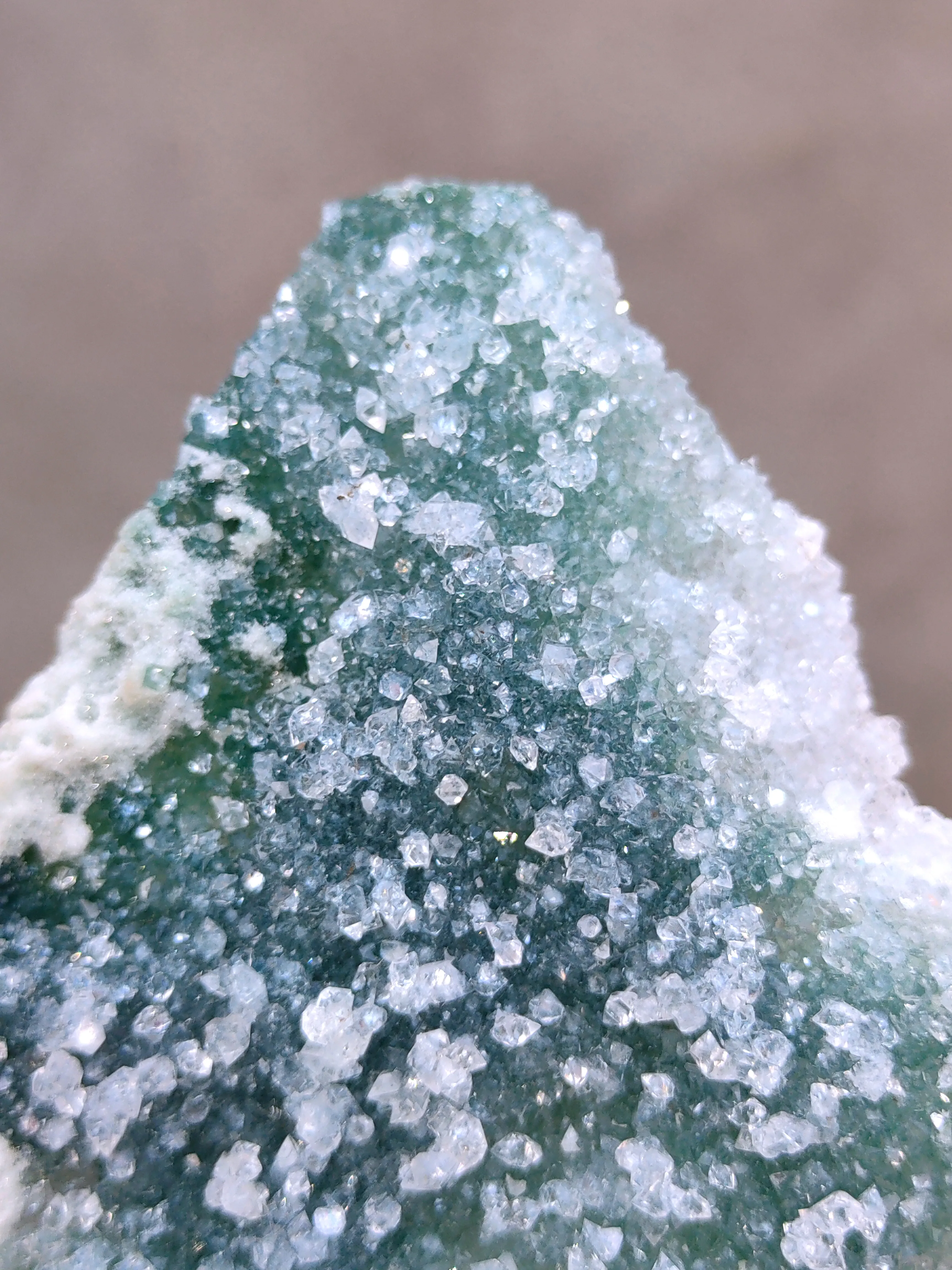 Amezing Shiny Green Apophyllite - image 4
